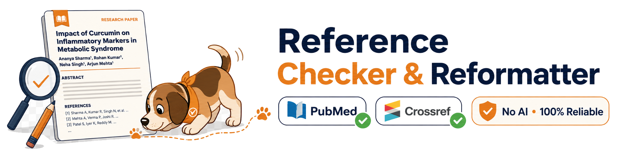 Reference Checker & Reformatter logo